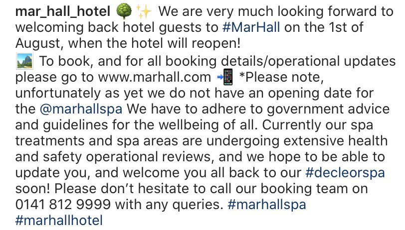 Mar Hall Hotel tweet media
