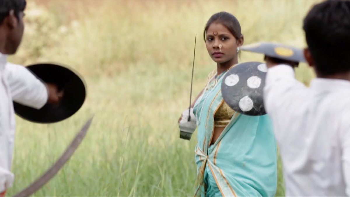 ** This is traditional Maharashtrian armed martial art, practiced widely in Kolhapur** This is traditional Maharashtrian armed martial art, practised widely in Kolhapur**it is known for use of unique Indian Pata( sword) and Vita(corded lance)