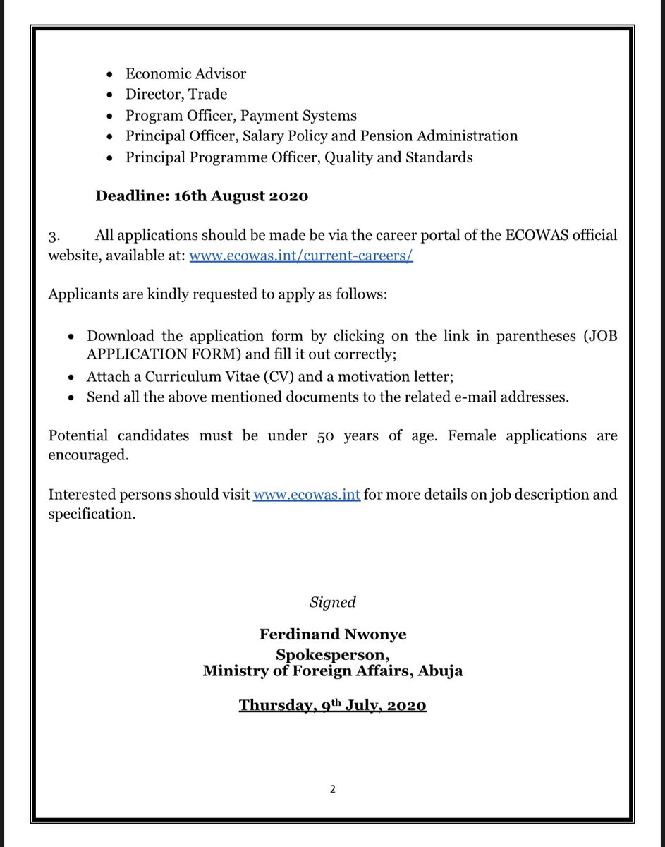 Ministry of Foreign Affairs, Nigeria 🇳🇬 tweet media