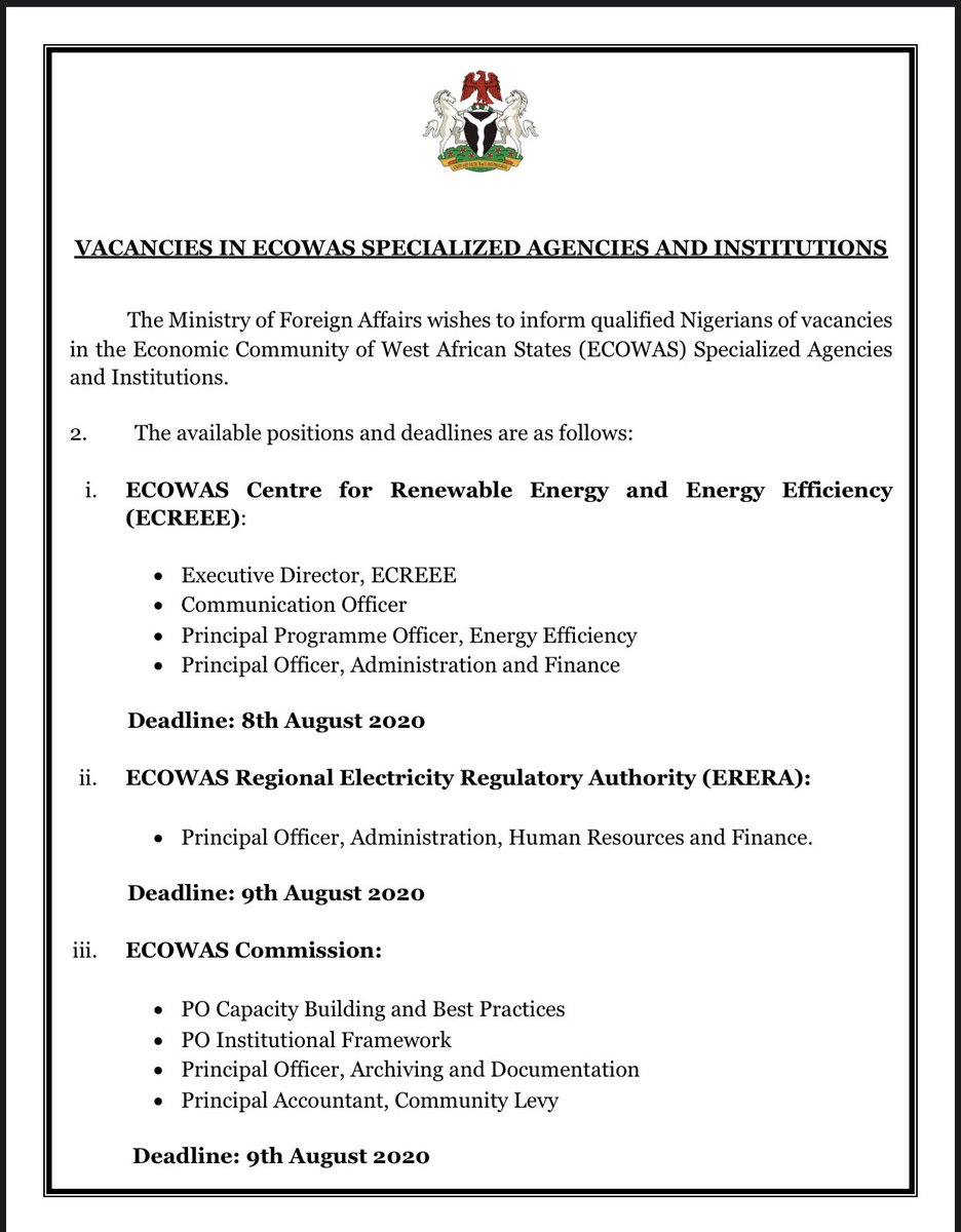 Ministry of Foreign Affairs, Nigeria 🇳🇬 tweet media
