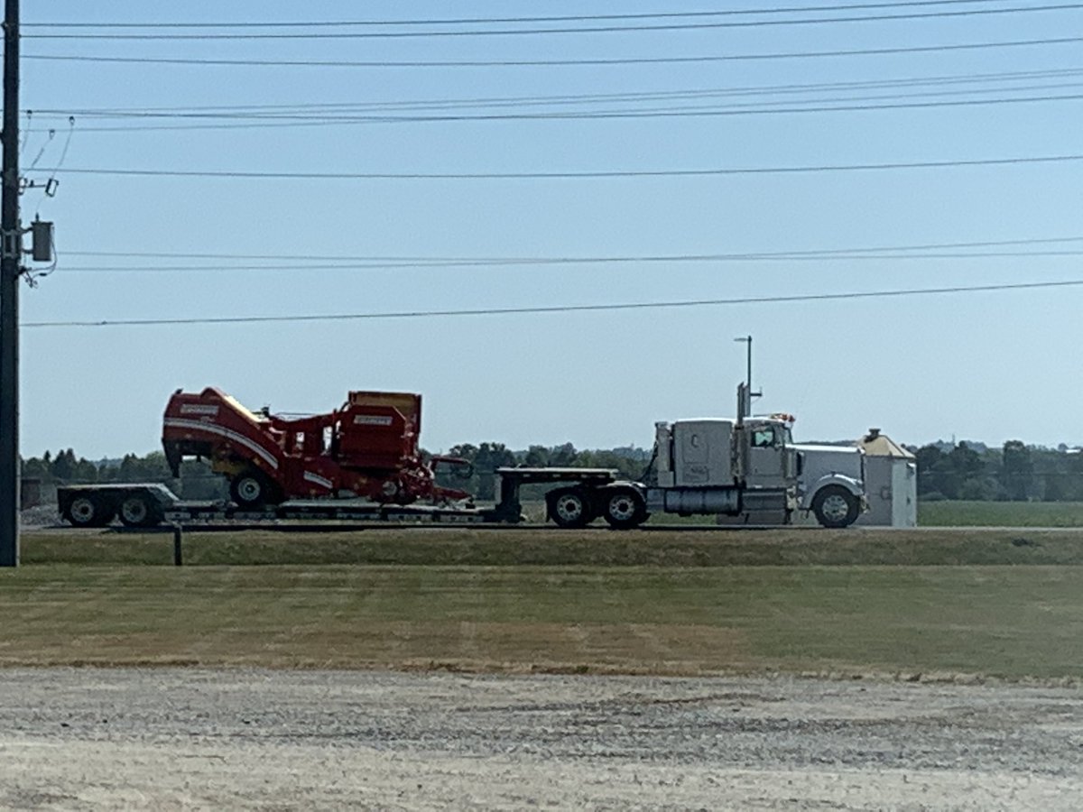 GRIMME Se 140 delivery day!  Heading south.