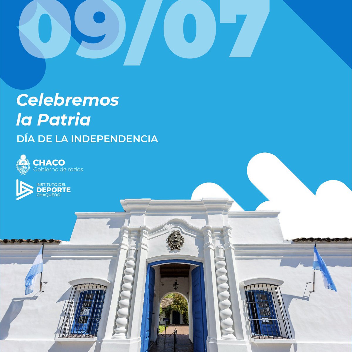 Hoy se conmemora el 204° aniversario de la firma de la declaración de independencia de nuestro país 🇦🇷

¡Feliz día de la INDEPENDENCIA!