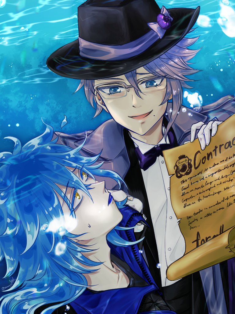 #twst_BL
イデアズ式求婚??

偶然今週のワンドロがプロポーズだったので思い出し上げ 