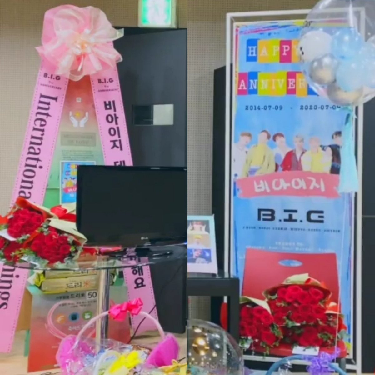 intbiginning's tweet photo. B.I.G with the gifts from us!
Hope you guys happy &amp; enjoyed it! 💕

#비아이지X비기닝 #BIGxBIGINNING
#InternationalBiginning
#비아이지 #BIG #비기닝 #biginning
#제이훈 #벤지 #건민 #민표 #희도 #진석
#6yearswithBIG https://t.co/Ar0kX2i6YJ