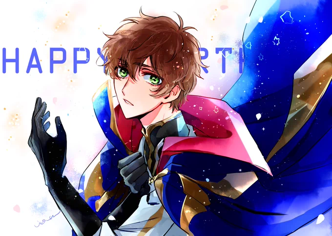 枢木スザクお誕生日おめでとう??✨ 