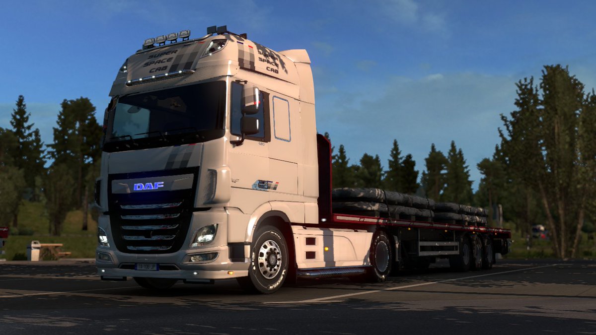 tac106's tweet image. 新カラー😀👍
 #DAFUnityEdition #ETS2
