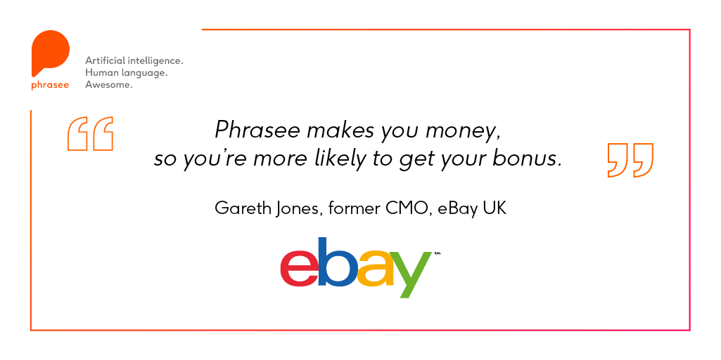 AI-Powered Copywriting has completely transformed the way <a href="/eBay/">eBay</a> speaks to its customers online and created campaign after campaign that delivered enhanced marketing performance and ultimately increased revenue for eBay.

Download the full case study: hubs.ly/H0skYh00