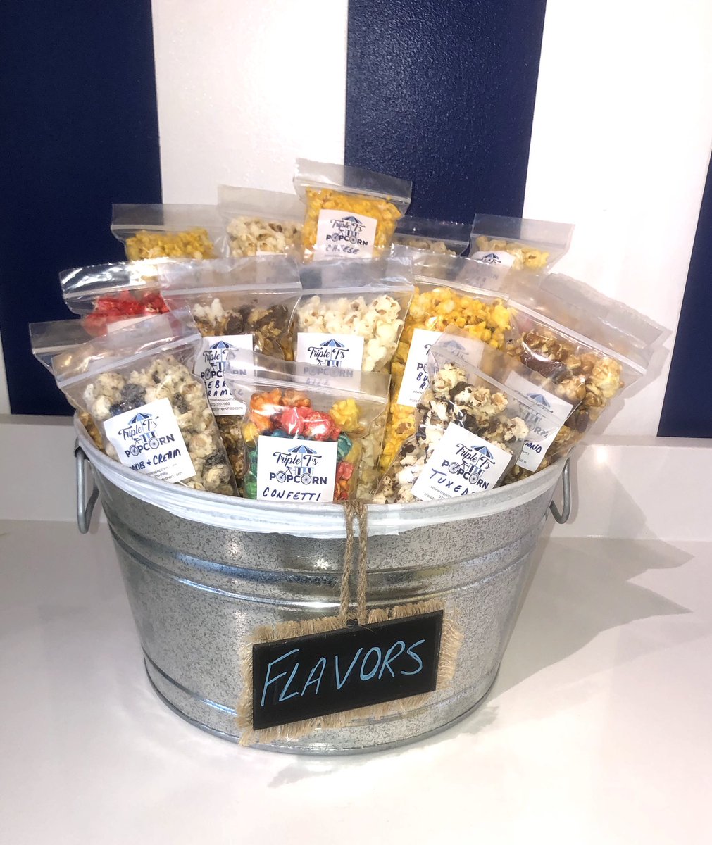 PopcornTriple's tweet photo. Come by and see us for all your favorite flavors! Today from 3-7 and Fri/Sat from 11-9! 🍿 https://t.co/8i6qeEFnm5