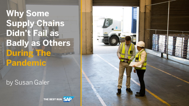 vigneshkrish123's tweet image. Check out this @SAPNews story and learn why some #supplychains didn’t fail as badly as others during the #coronavirus pandemic. bit.ly/3eavePb