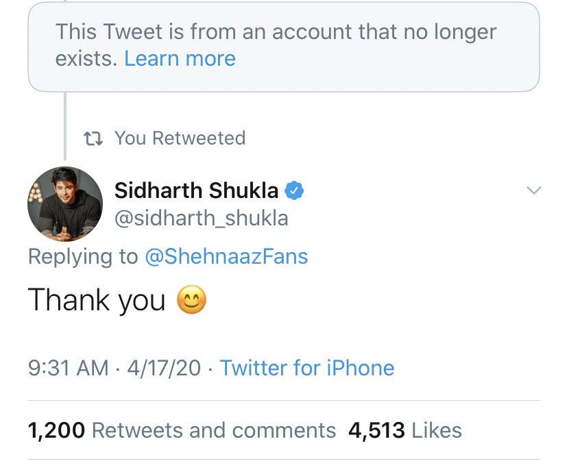A day before this.. I still remember clearly how ugly the fights were... so to stop the fights... and to distract everyone he put up a twitter chat.. and in that twitter chat.. he replied to a solo SANA fan who was being so sweet to him.  #SidharthShukIa