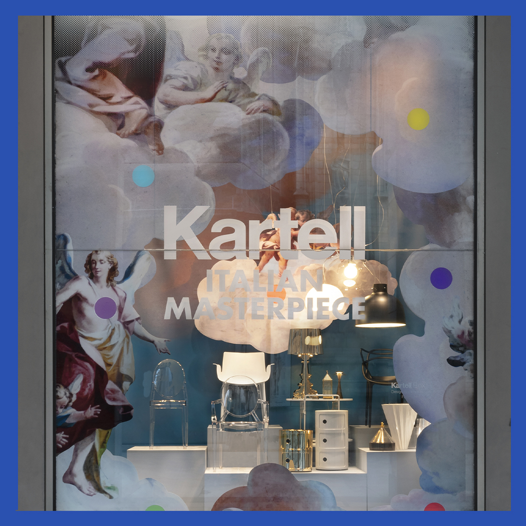 KartellOfficial's tweet photo. Kartell presents Italian Masterpiece, a special set up within la Rinascente windows in
Milan. From 6th to 20th of July come to discover it!
#kartell #larinascente #italianmasterpiece #design #art #lifestyle #madeinitaly
#madeinmilan #designicon https://t.co/qNeyEd6kU4