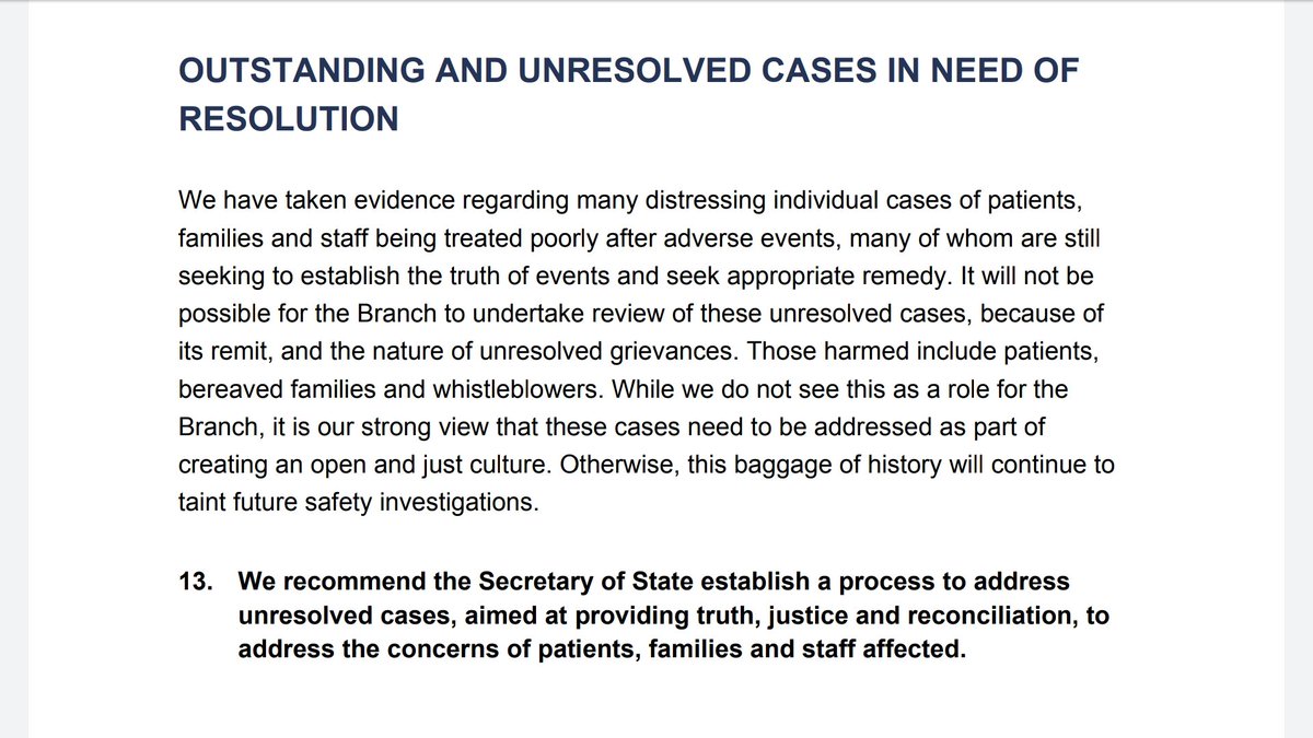 willcpowell's tweet photo. @MedicineGovSte @sillyoldjen @ianbirrell Thank you for your kind comments Steve. I am also privileged to know you.

As a member of HSIB's Expert Advisory Group all professionals were made fully aware of Robbie's case. They couldn't have cared less!

My success as a member was Recommendation 13. Sadly, it's been ignored! https://t.co/Cxq0laDYcz