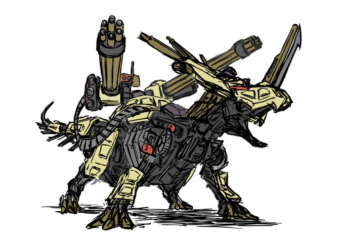 Zoidswildzeroのtwitterイラスト検索結果