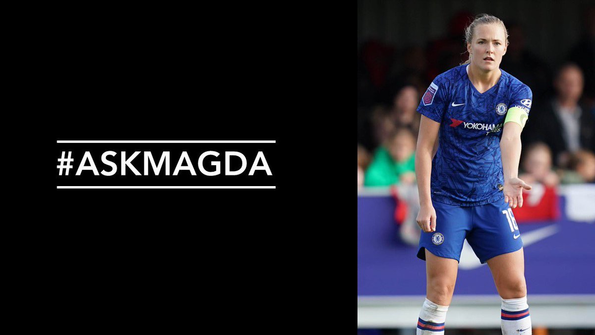doyennesport's tweet photo. The final episode of Season 2 of #EllaAsks is on the way! 😎

Ep.5: @emasar3 sits down with Olympic 🥈 medalist, World Cup 🥉 medalist and Chelsea captain, @MagdaEricsson 🙌

Send us your questions for Magda using the hashtag #AskMagda
[📸 @joerdeli1] https://t.co/fTWkXjIK1N
