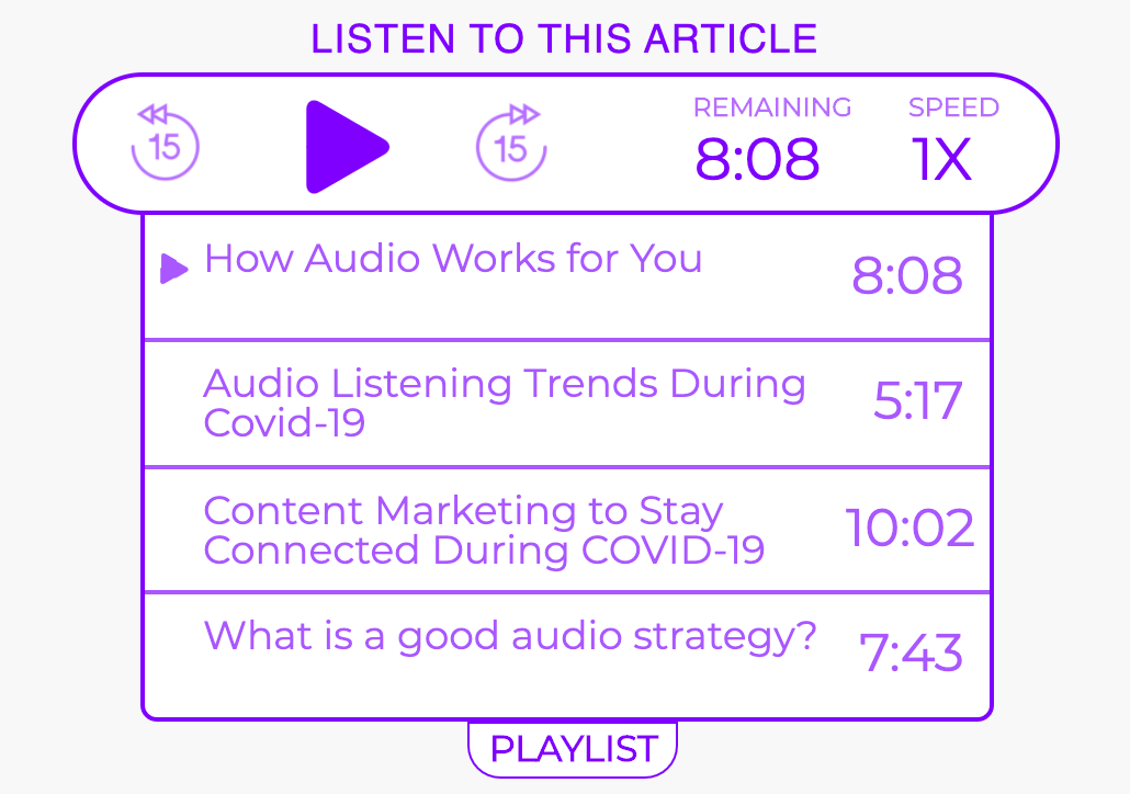 BingeWith's tweet photo. We don't follow rules. We set standards. Get your audio article player. https://t.co/fe8MXpIYBW