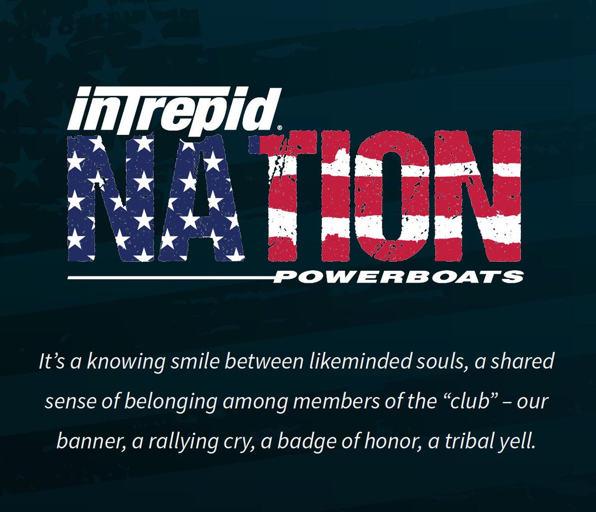 Intrepid_Boats's tweet photo. #IntrepidBoats #IntrepidNation #AmericanMade #BoatBuilder #CustomBoats #Boating #Diving #Fishing
#Intrepid #IntrepidPowerboats https://t.co/1O5ZoBFNDd