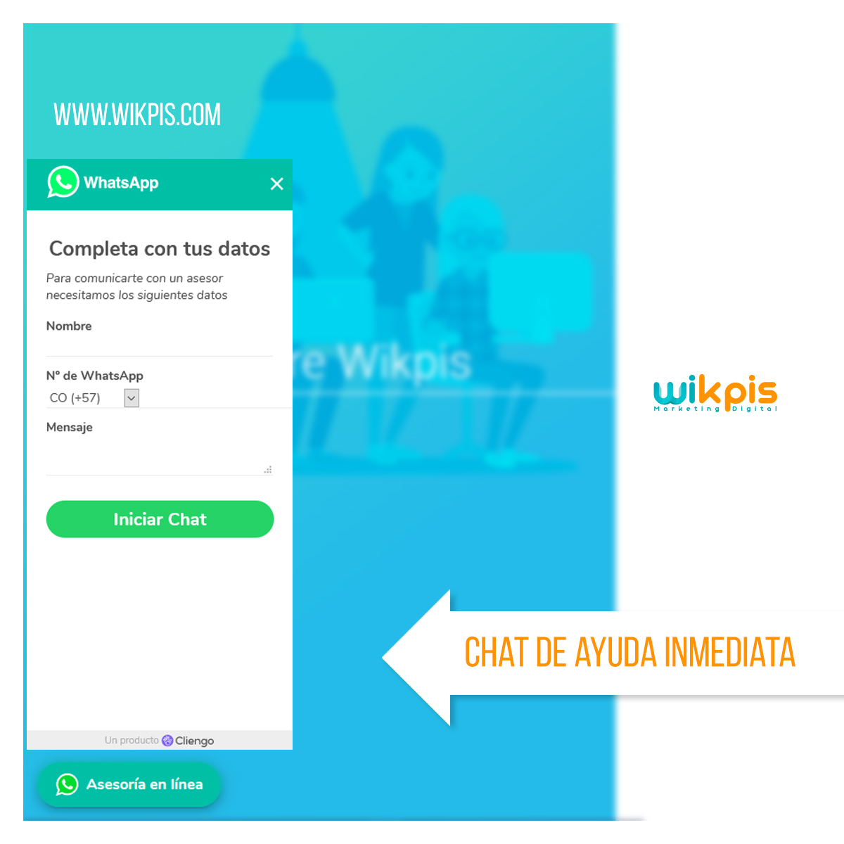 WikpisM's tweet photo. Ahora puedes tener tu asesoría en línea desde la comodidad de tu hogar u oficina o también puedes escribirnos en la ventana de chat de nuestra página web para tener ayuda inmediata.
Visítanos en: https://t.co/6sMFVbizoZ
#Colombia #Marketing #MarketingDigital #Medellin #wikpis https://t.co/5DTT3ArK6K