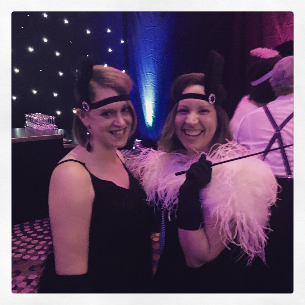 blackbullion's tweet photo. @amosshe_uk That was such a fun night - Here's @danielle_coe and @ViviFriedgut dancing the night away! πΎπ―ββοΈ #amosshe2020 https://t.co/lQ2ybWj9lC