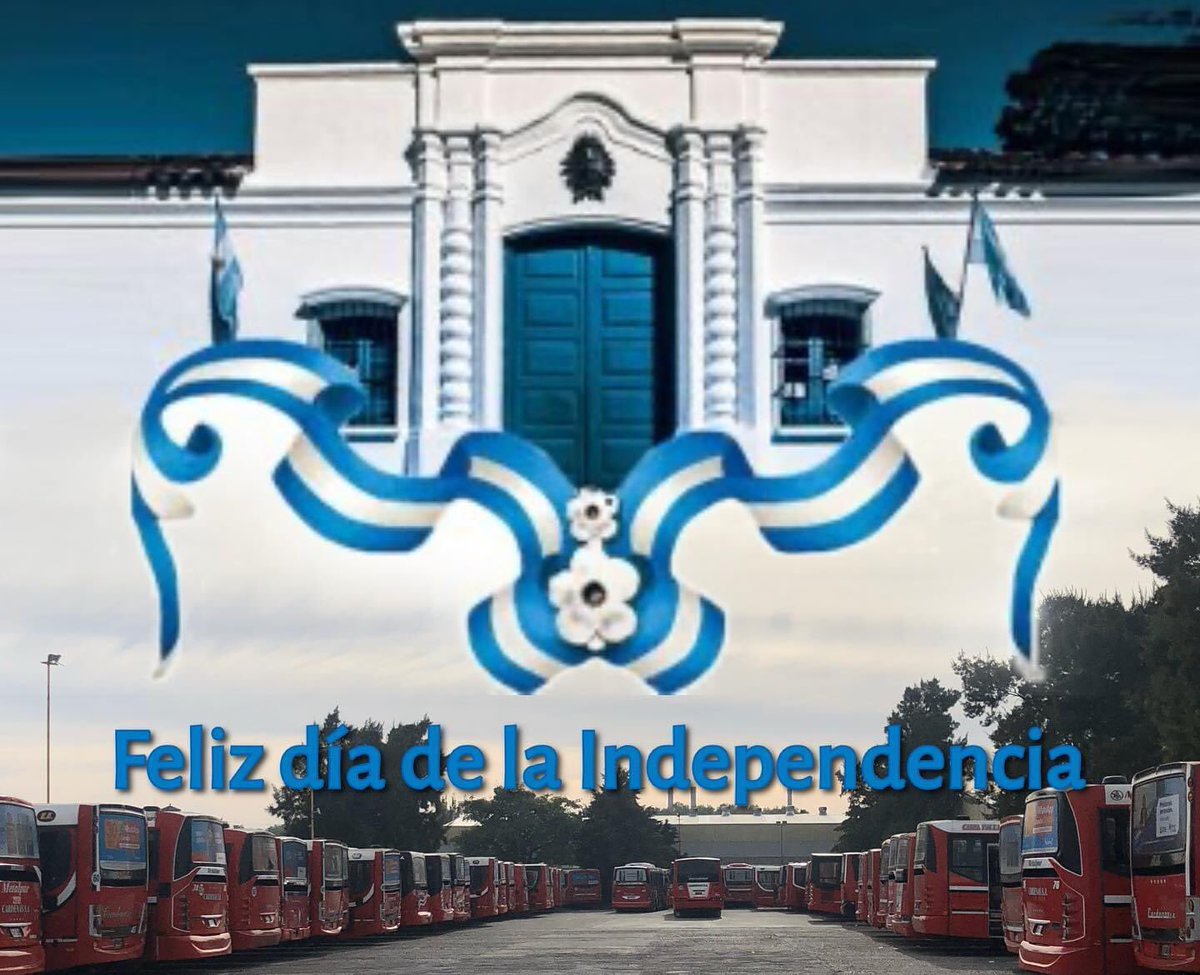 linea_126's tweet photo. ¡Feliz día de la Independencia! 
🇦🇷9 de Julio 🇦🇷.
#línea126 https://t.co/gaVKADkohN