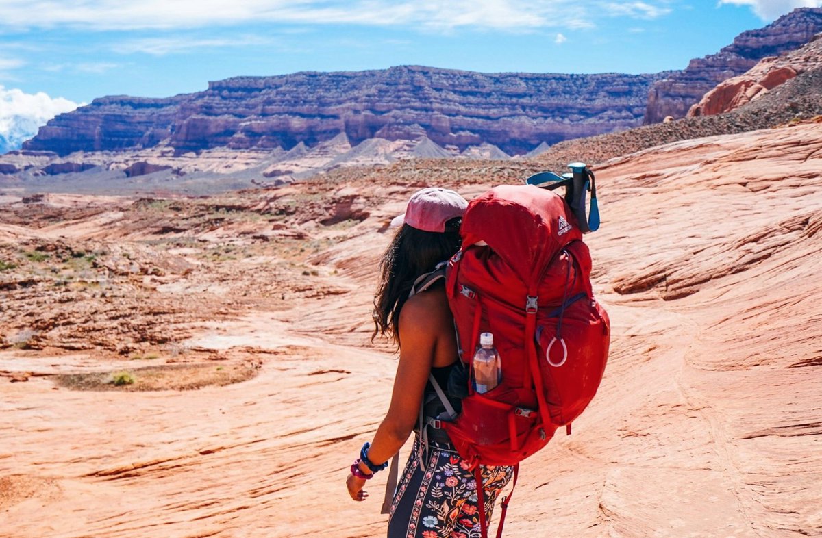 GregoryPacks's tweet image. &quot;I continue to be out here doing my thing, exploring, being curious, and learning from the diverse perspectives around me.” Photo &amp;amp; quote from ambassador Olivia Tati #exploremode #travel