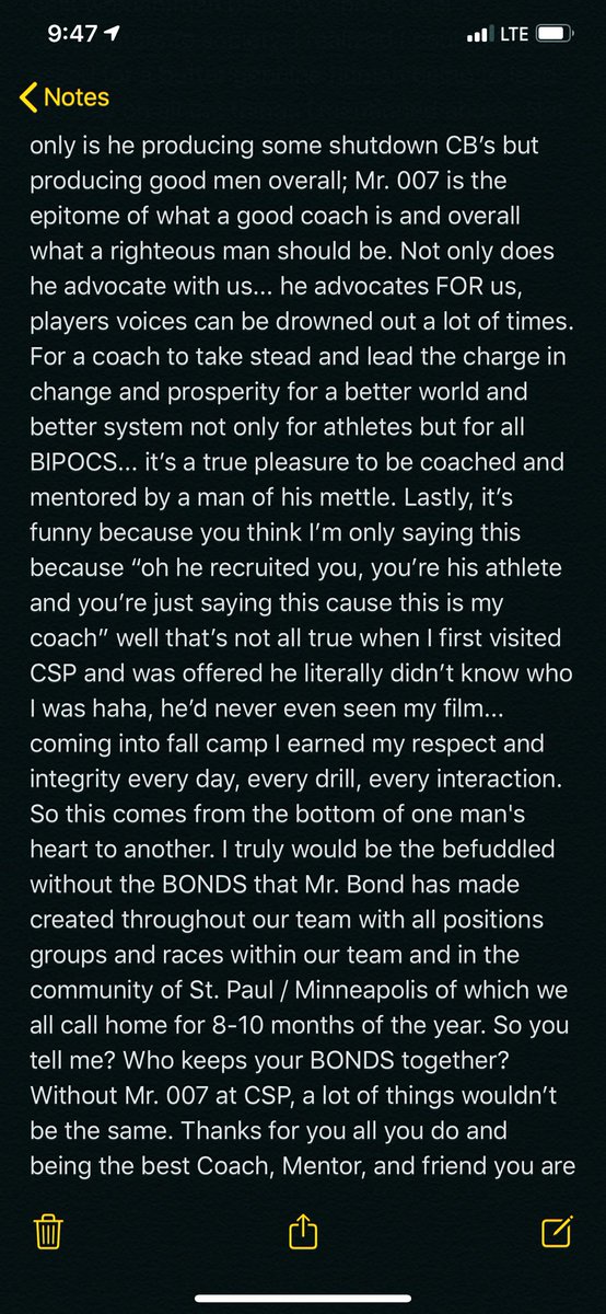 1Nate6's tweet photo. This just something off the top of the dome... please take the time to read throughly.... Sincerely, ~ Nathaniel A. Segura @bond_coach @CSPSAAC @CSPBears @Coach_Brookins @BTAProject @NorthernSunConf #whokeepsyourBONDS #whatareyourBONDS #whoisyourcoachBOND https://t.co/tqyNe1DId6