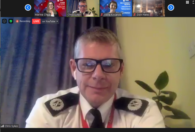 rowannorrie's tweet photo. And the Innovation of the Year award (group that I was judging in)  is Greater Manchester Police in partnership with HCL Technologies @awardsinternational #ukba #awardsinternational https://t.co/cjbLqVF5pv