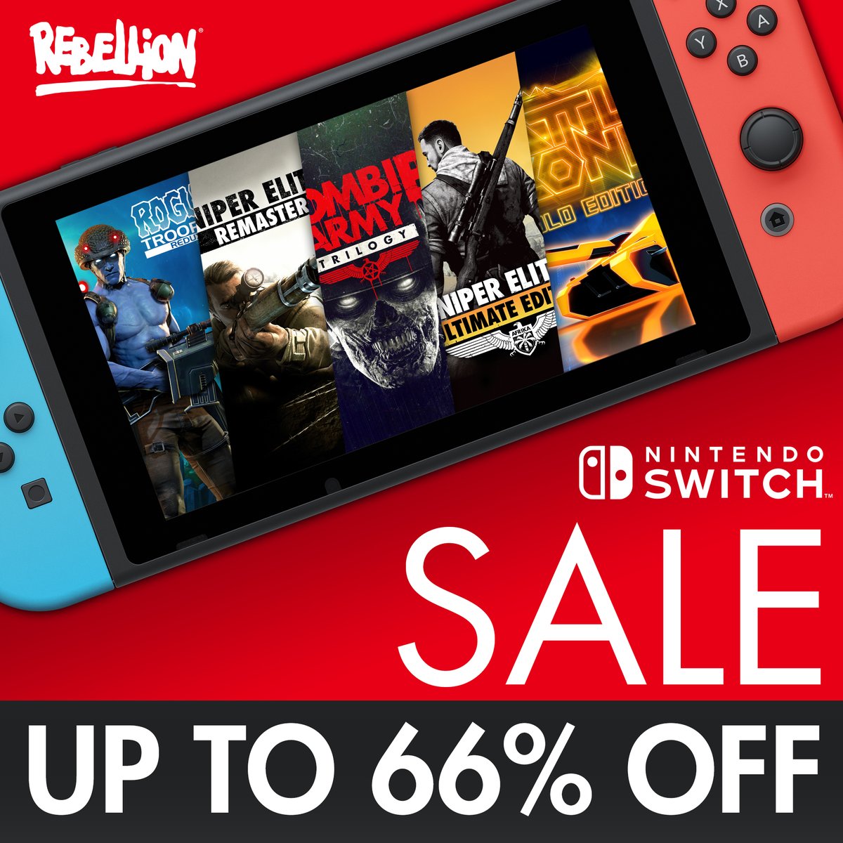 BattlezoneGold's tweet photo. Rebellion’s #NintendoSwitch games are on sale! 

That means you can get Battlezone Gold Edition on your switch for less. 

Grab it on the eShop now https://t.co/3IfW1ftZFo https://t.co/TTaw2exUWl
