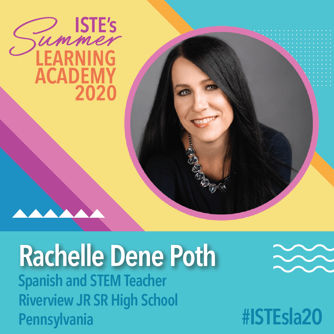 Looking forward to our session on Tuesday at 6pm EST! Join in <a href="/DavidJLockett/">David Lockett</a> and <a href="/Rdene915/">Dr. RACHELLE DENÉ POTH |ThriveinEDU #AI #AIinEDU</a> @iste #istesla20 bit.ly/ISTEsla2020 #education #edchat #k12 #distancelearning #isteTEN <a href="/thriveinedu/">💥 ThriveinEDU Consulting #AI #STEM #ARVR</a> #STEM #SEL #PBL #arvrinedu <a href="/EdumatchBooks/">EduMatch Publishing</a> <a href="/EduGladiators/">EduGladiators</a>