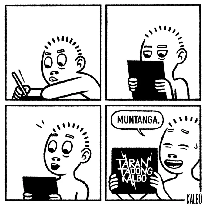 A year ago today, I made a silly comic. ? 
