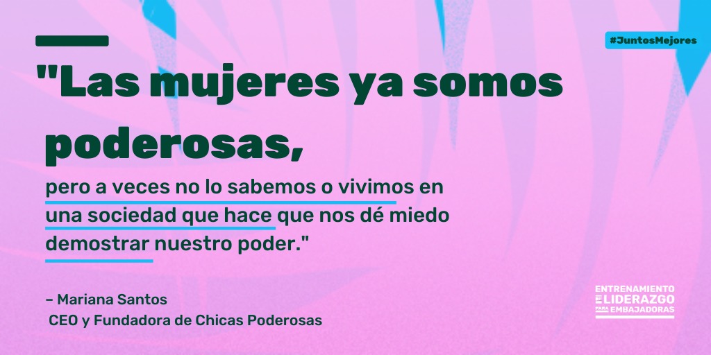 ⚡Para tener en cuenta en el camino hacia el liderazgo...
RT si estás de acuerdo con nuestra fundadora @marysaints https://t.co/kkxg8wmDKi