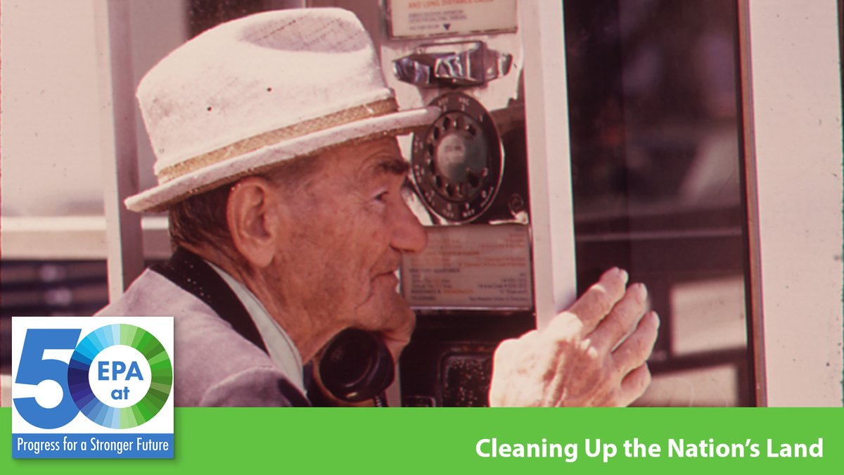 #ThrowbackThursday: A lot has changed since EPA was founded 50 years ago. Today it is hard to imagine life without our smart phones and laptops. Please don’t throw your used electronics in the trash - donate or recycle them instead. https://t.co/taL3QOntps https://t.co/8uksGHuXJz