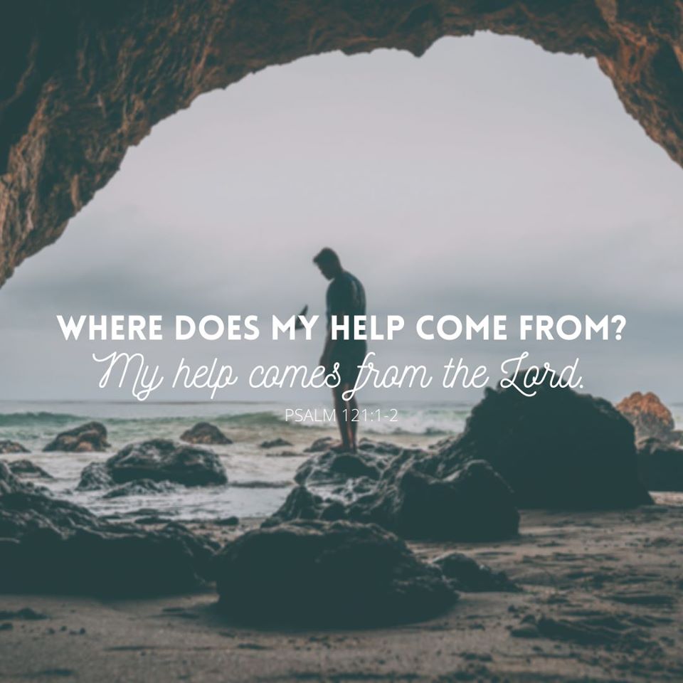 FBCChoctawOK's tweet photo. "I lift up my eyes to the mountains -- where does my help come from? My help comes from the Lord, the Maker of heaven and earth." 
- Psalm 121:1-2 https://t.co/xoMLIej5fR