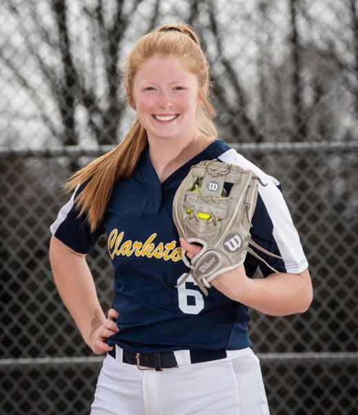Clarkston Nation- Congratulations to Varsity Softball Athelte Hannah Cady.  Hannah was named 2020 Miss Softball for Michigan.  Hannah is heading to Northwestern University next year for Softball. Hannah has been a true leader on and off the field for the Wolves! Well Deserved!