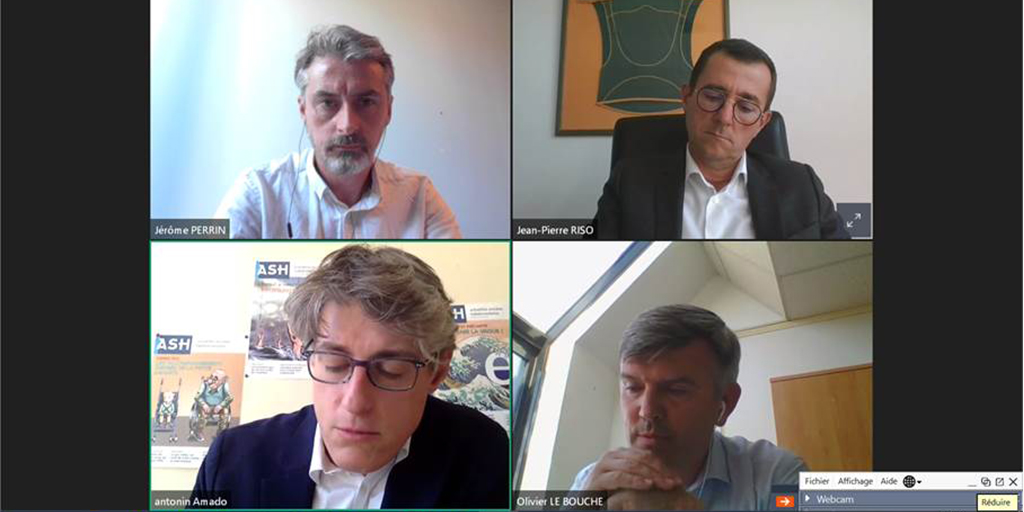 ADMRun's tweet photo. C'est parti pour le webinaire @ashredaction !
Notre directeur du développement @PerrinJerome1 intervient sur le thème : 
"Entre #Covid_19 et #canicule canicule, la gestion #RH du #GrandÂge tourne au casse-tête". https://t.co/jTWxxEKTXX