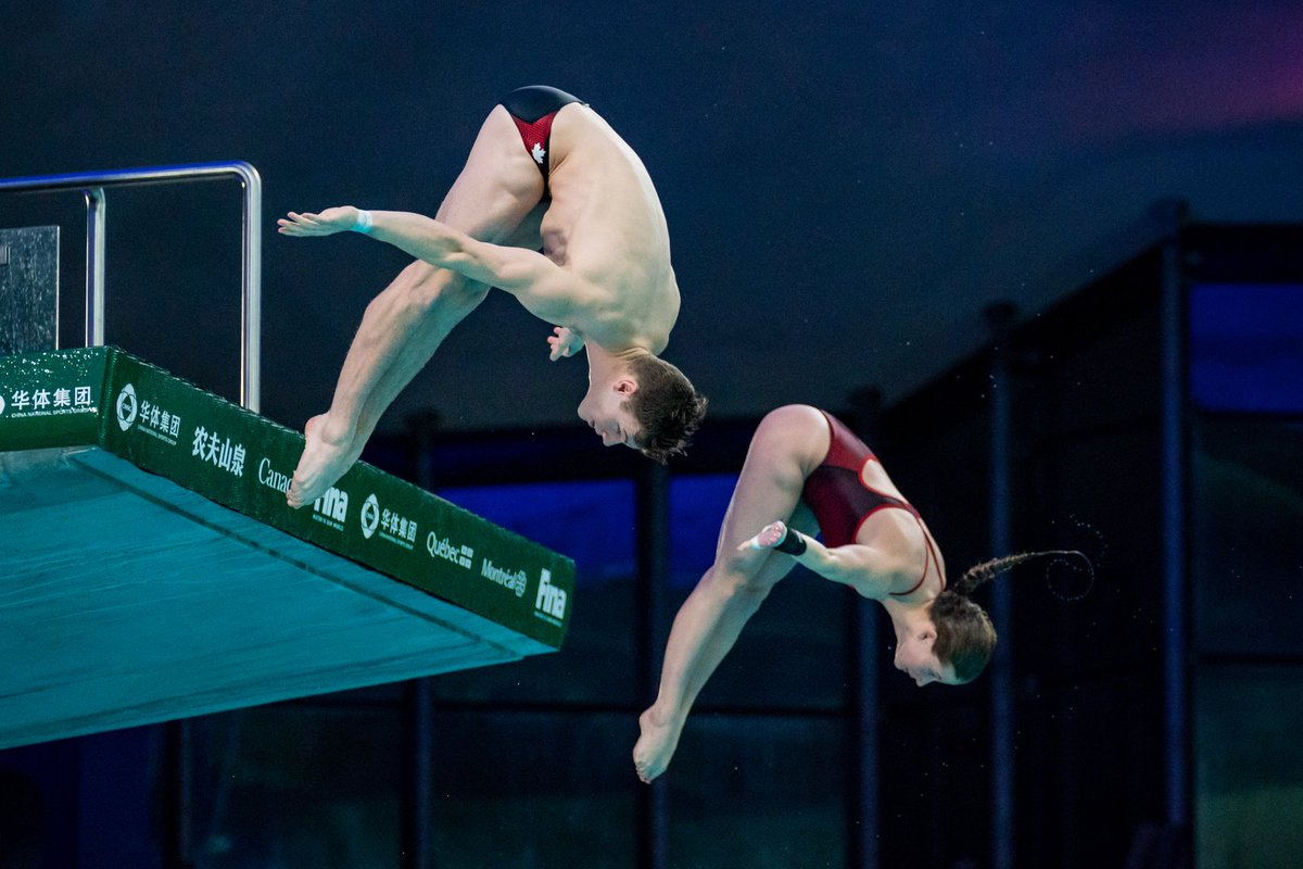 Cette semaine, RDS2 nous fait revivre la Série mondiale de plongeon FINA de Montréal! 🙌

Aujourd'hui, 15 h, on replonge (😏) dans les exploits de Caeli McKay &amp; Vincent Riendeau (🥉) et ceux de Jennifer Abel (🥇)!

📸 : <a href="/DivingCanada/">DivingPlongeonCanada</a> | <a href="/caemckay/">Caeli McKay</a> <a href="/riendeau_v/">Vincent Riendeau</a> <a href="/JennAbel91/">Jennifer Abel</a> <a href="/RDSca/">RDS</a>