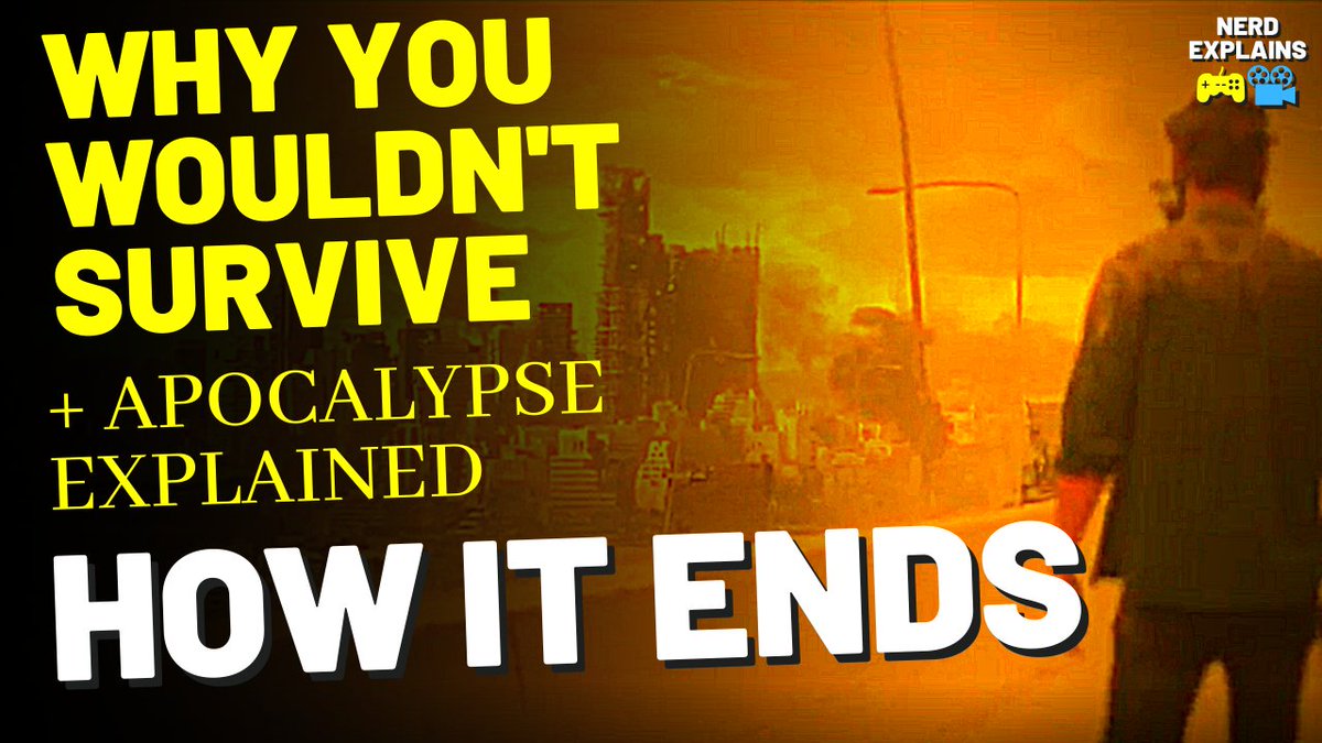 Nerd_Explains's tweet photo. In this video on #NerdExplains, I’ll tell you what the apocalypse was in the movie, “How It Ends”, as well as how to survive it.
Check out the video: https://t.co/3tSfyJzHMu
#howitends #survival #sifimovies @TheoJNews @KatGraham @sorelevision @nicolearip @ForestWhitaker https://t.co/AQn5lH4Sci