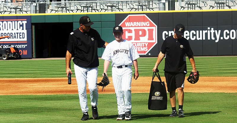 August 31, 2014 was a special day in  @KnightsBaseball history!  #EliStrong