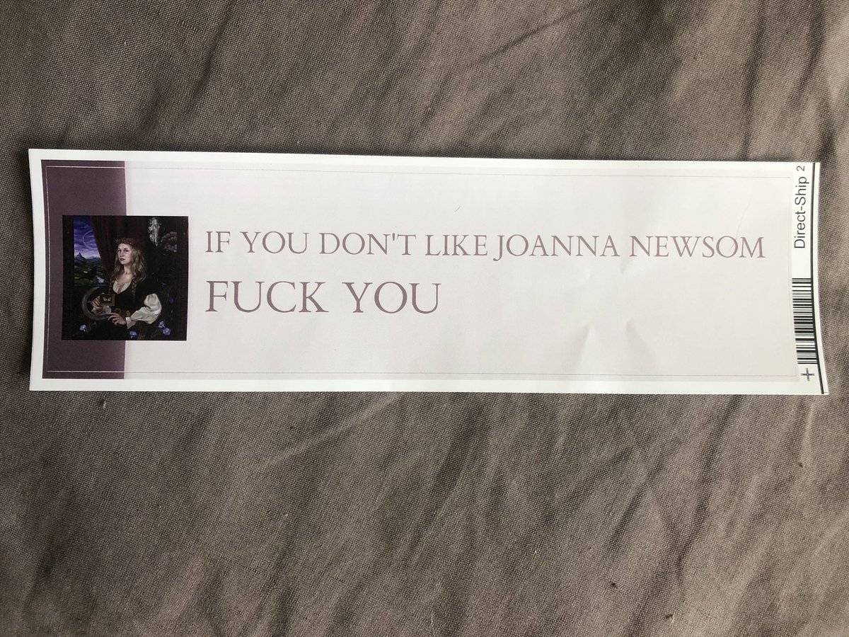 pagan_hoetry's tweet image. My boyfriend made me this bumper sticker for my birthday and I cannot stop laughing at it