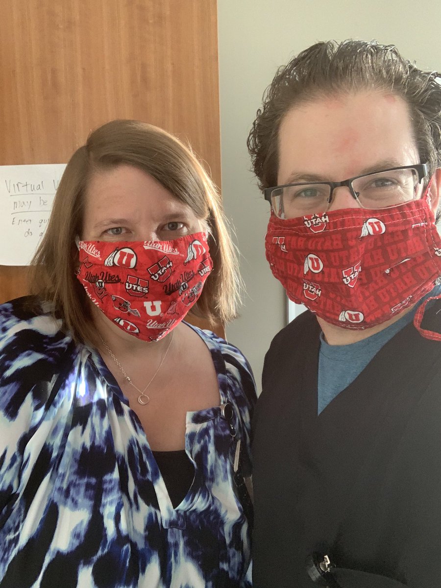 #MaskUpUtah #GoUtes <a href="/UofU_FMRes/">UofU FM Residency</a> <a href="/UofUHealth/">University of Utah Health</a> <a href="/UofUMedicine/">Spencer Fox Eccles School of Medicine</a> <a href="/Utah_Football/">Utah Football</a> <a href="/utahathletics/">Utah Athletics</a>