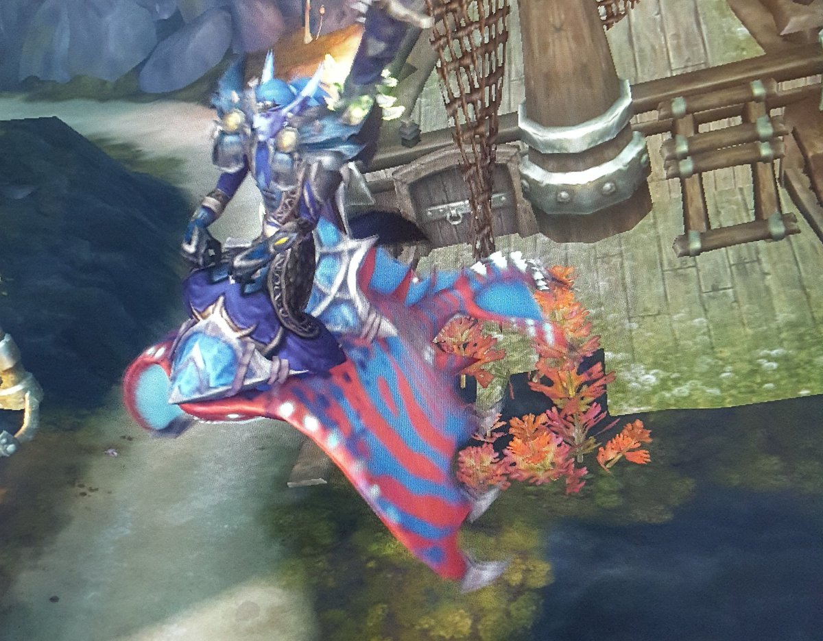 lilgamerman's tweet photo. Took months to grind the reputation and then the currency to get the unshackled waveray mount but finally got it today. Another long grind over! Only visit nazjatar for the  soundless mount now!
#worldofwarcraft #Warcraft https://t.co/UuUxgFIus7