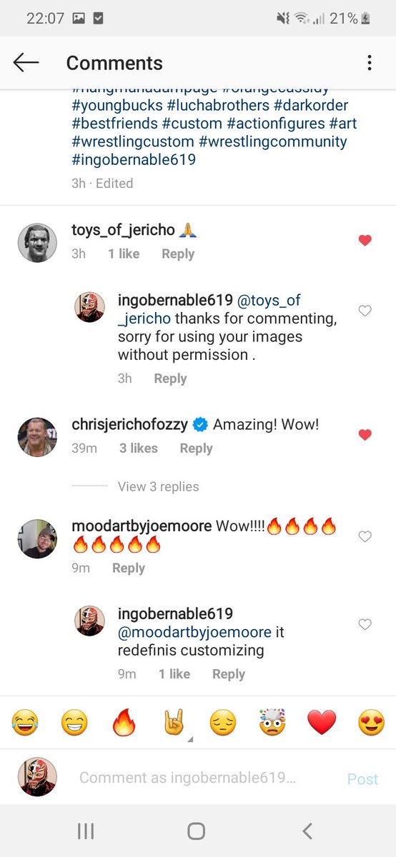 Ingobernable619's tweet photo. I'm just gonna leave this here because idk what to say about @IAmJericho.
.
.
#ChrisJericho #aew #wrestling #ingobernable619 https://t.co/tHkle1nIi4