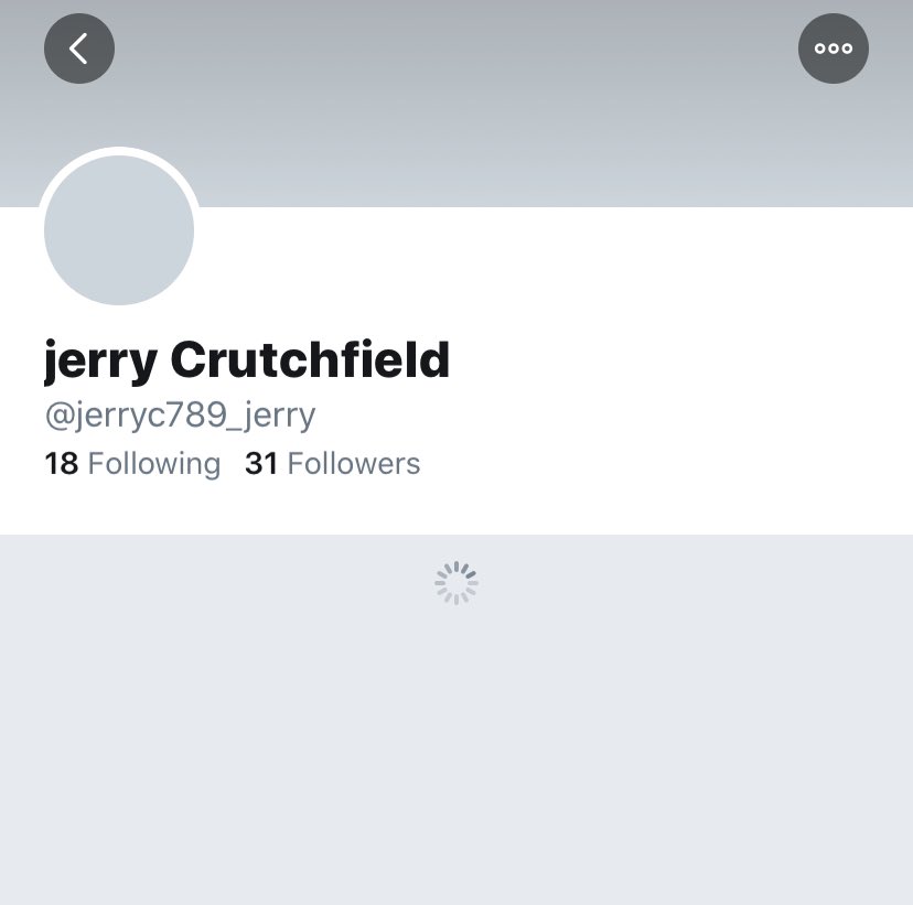 Update: Looks like Jerry Crutchfield’s Twitter account is now deleted