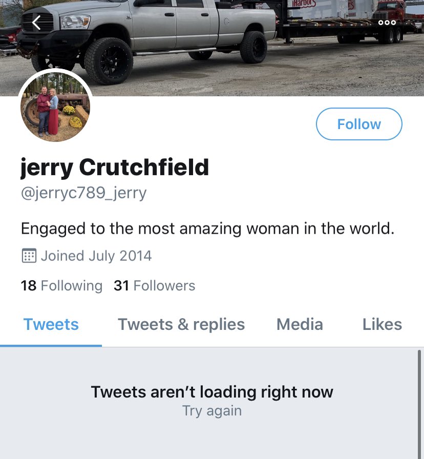 Update: Looks like Jerry Crutchfield’s Twitter account is now deleted