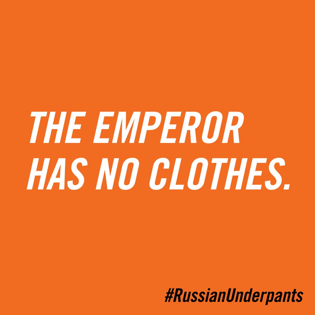 flat_emperor's tweet photo. CREEPY CORRUPT COMPROMISED CLOWN PRESIDENT

 #CCCP #RussianUnderpants #NakedEmperor https://t.co/YTcgTvGKjH