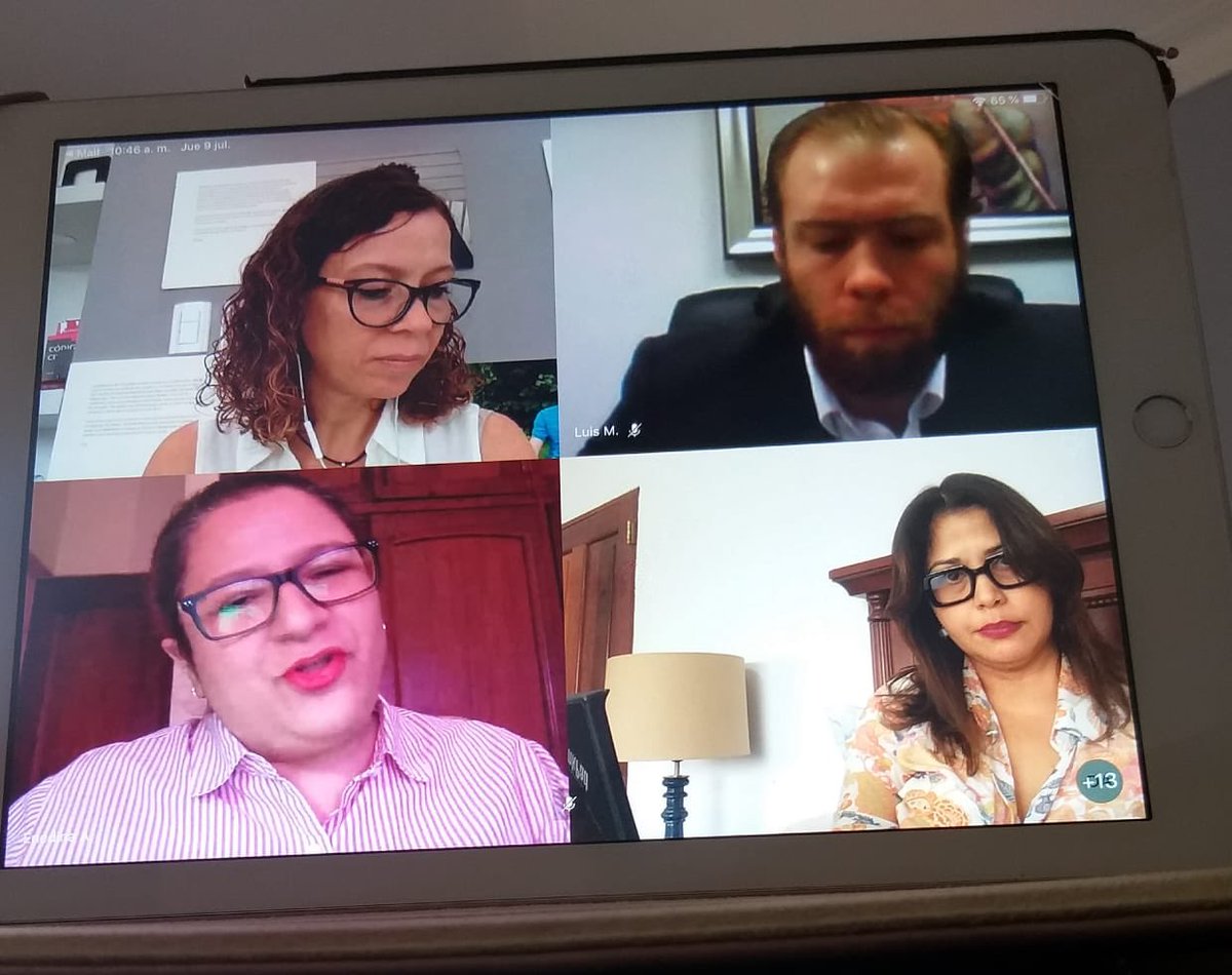AdadefRd's tweet photo. Muchas gracias a @enjweb @PoderJudicialRD por recibirnos y organizar esta mesa de trabajo para analizar desafíos de la jurisdicción de niñez y adolescencia y proponer soluciones.  Estamos en la disposición de seguir aportando. https://t.co/GYNPDrGUOt