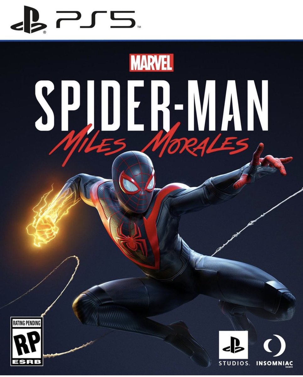 WORLDSTAR's tweet photo. #PS5 has officially released the cover artwork for “#SpiderMan : Miles Morales”.  Y’all diggin’ it? 🎮🕷 @PlayStation @SpiderMan https://t.co/YJ0tnNmHp5