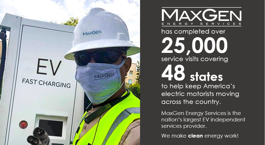 MaxGenServices's tweet image. Thank you, to our #fieldtechs who have been working 24/7 to service our nation’s #EVchargingstations. 

We make clean energy work!

#cleanenergy #evcharging #evehicles #maxgen
