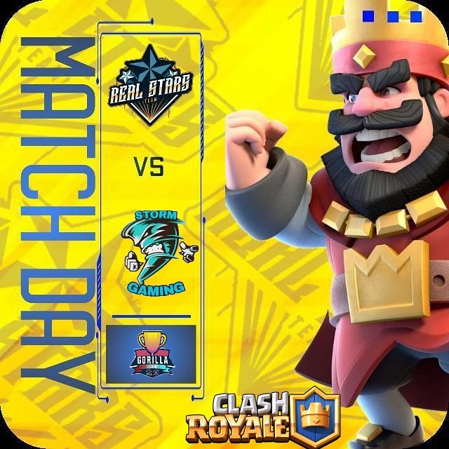 MesSiuuuuu's tweet photo. Partido importante el de hoy para seguir avanzando por la copa ⭐👑
.
.
.
🏆 Gorilla League
🆚️ Storm Gaming
⚔ CRL
🕔 5 p.m. 🇲🇽
.
.
.
#clashroyale #supercell #esports #GoRealStars https://t.co/2Kam270PZb
