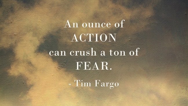 Just gotta fight through it 🥊 #facefear #overcome #conquer