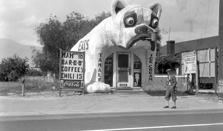 The Bulldog Cafe, Los Angeles c.1928